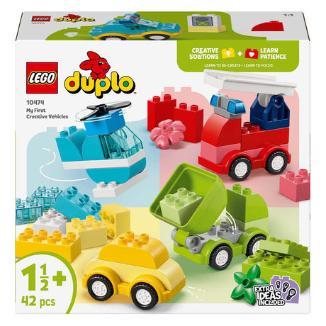 Lego duplo creatieve voertuigen educatief speelgoed voor peuters vanaf 2 jaar 10474