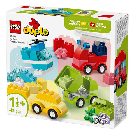 Lego duplo creatieve voertuigen educatief speelgoed voor peuters vanaf 2 jaar 10474