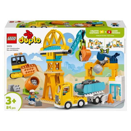 Lego duplo town 10476 - bouwplaats - meisjes en jongens - multicolor