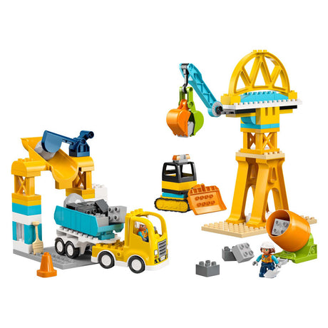 Lego duplo town 10476 3in1 bouwplaats en voertuigen