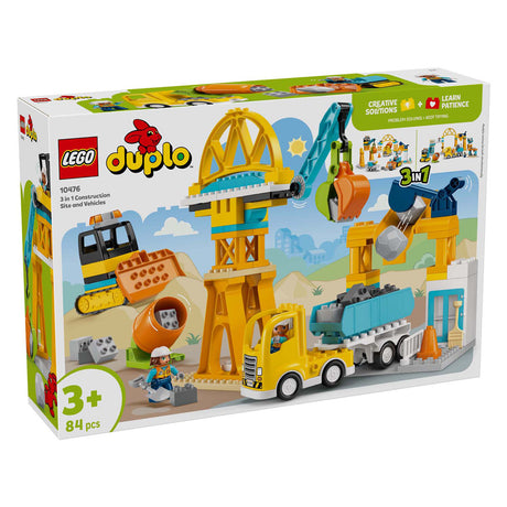 Lego duplo town 10476 - bouwplaats - meisjes en jongens - multicolor