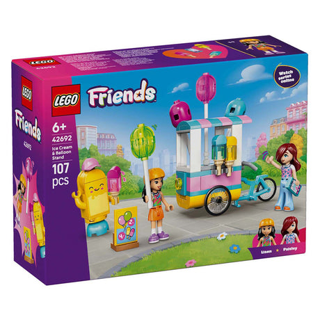 Lego friends ijsjes- en ballonnenkraam