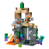 Lego minecraft zombiekerker speelgoed voor kinderen en gamers vanaf 8 jaar - 21587