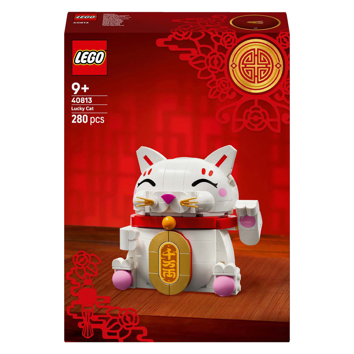 Lego icons - gelukskat constructiespeelgoed (40813)