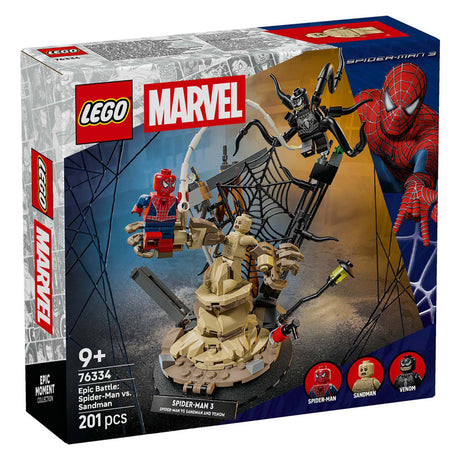 Lego super heroes 76334 marvel ultieme strijd: spider-man vs. sandman