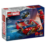 Lego super heroes 76336 marvel spider-man auto vs. venomized wolverine