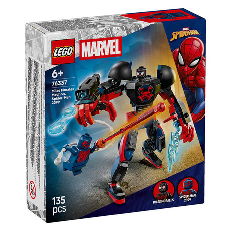 Lego super heroes miles morales mecha vs. spider-man 2099