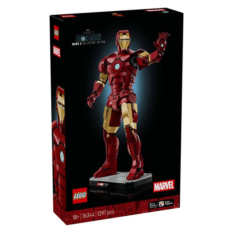 Lego marvel iron man mark 3 – verzameleditie - 76344