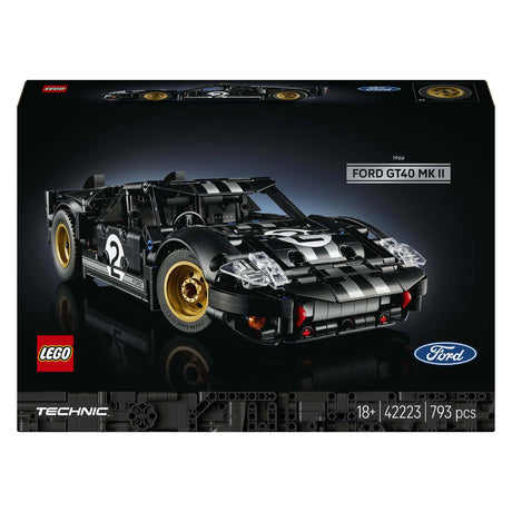 Lego technic 42223 1966 ford gt40 mkii racewagen