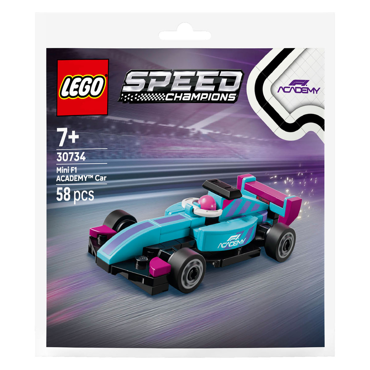 Lego mini f1 academytm auto