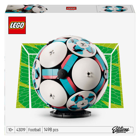 Lego editions voetbal - 3d-display bouwpakket met mini-stadion - verjaardagscadeau voor jongens, meisjes en voetbalfans vanaf 10 jaar - 43019