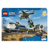 Lego ® city overval op politietrein - speelgoedtreinset - 60508