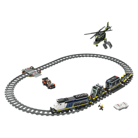 Lego ® city overval op politietrein - speelgoedtreinset - 60508