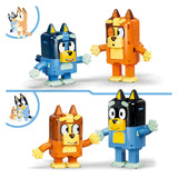 Lego bluey bouwbare figuren van bluey en haar familie