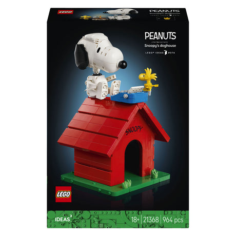 Lego ideas - peanuts: snoopy's doghouse - 21368