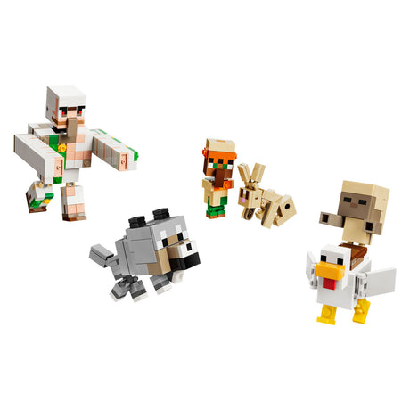 Lego minecraft kipberijder woestijnaanval
