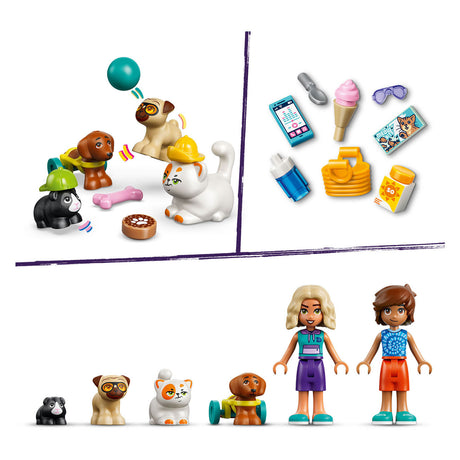 Lego friends leuke dag in het waterpark