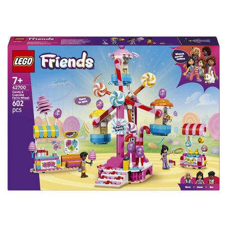 Lego friends reuzenrad van snoep en cupcakes