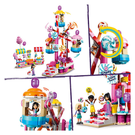 Lego friends reuzenrad van snoep en cupcakes