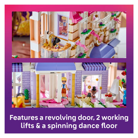 Lego friends heartlake city grand hotel speelgoed met dieren figuren en poppetjes 42704