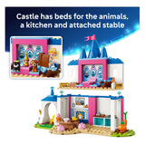 Lego ® ǀ disney princess assepoesters kasteel met dierenvriendjes - bouwspeelgoed voor kinderen met assepoester en 4 dieren - 43283