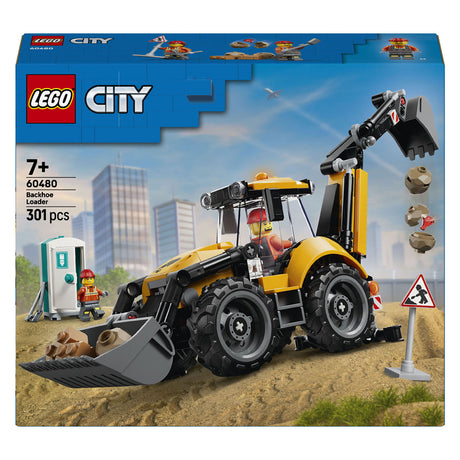 Lego city gele graaflaadmachine