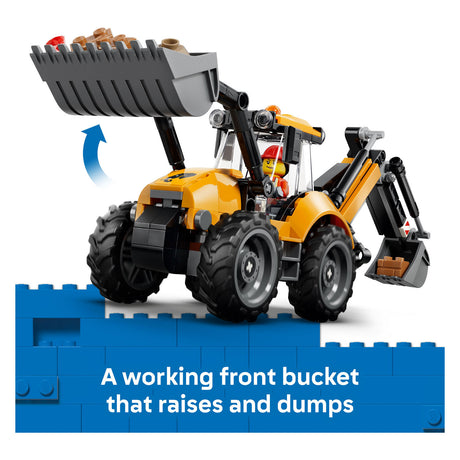 Lego city gele graaflaadmachine
