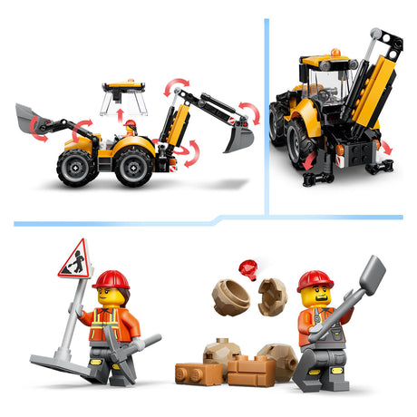 Lego city gele graaflaadmachine