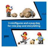 Lego city kiepwagen en voorlader voertuig speelgoed voor kinderen 60494