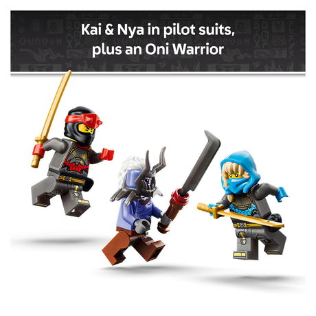 Lego ninjago de twee torenhoge mecha