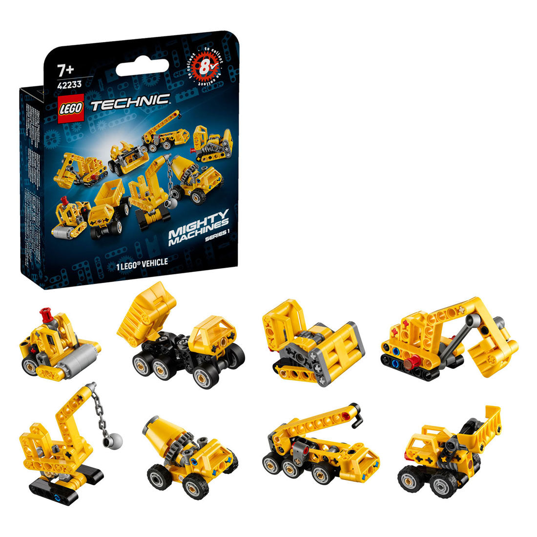 Lego technic 42233 machtige machines