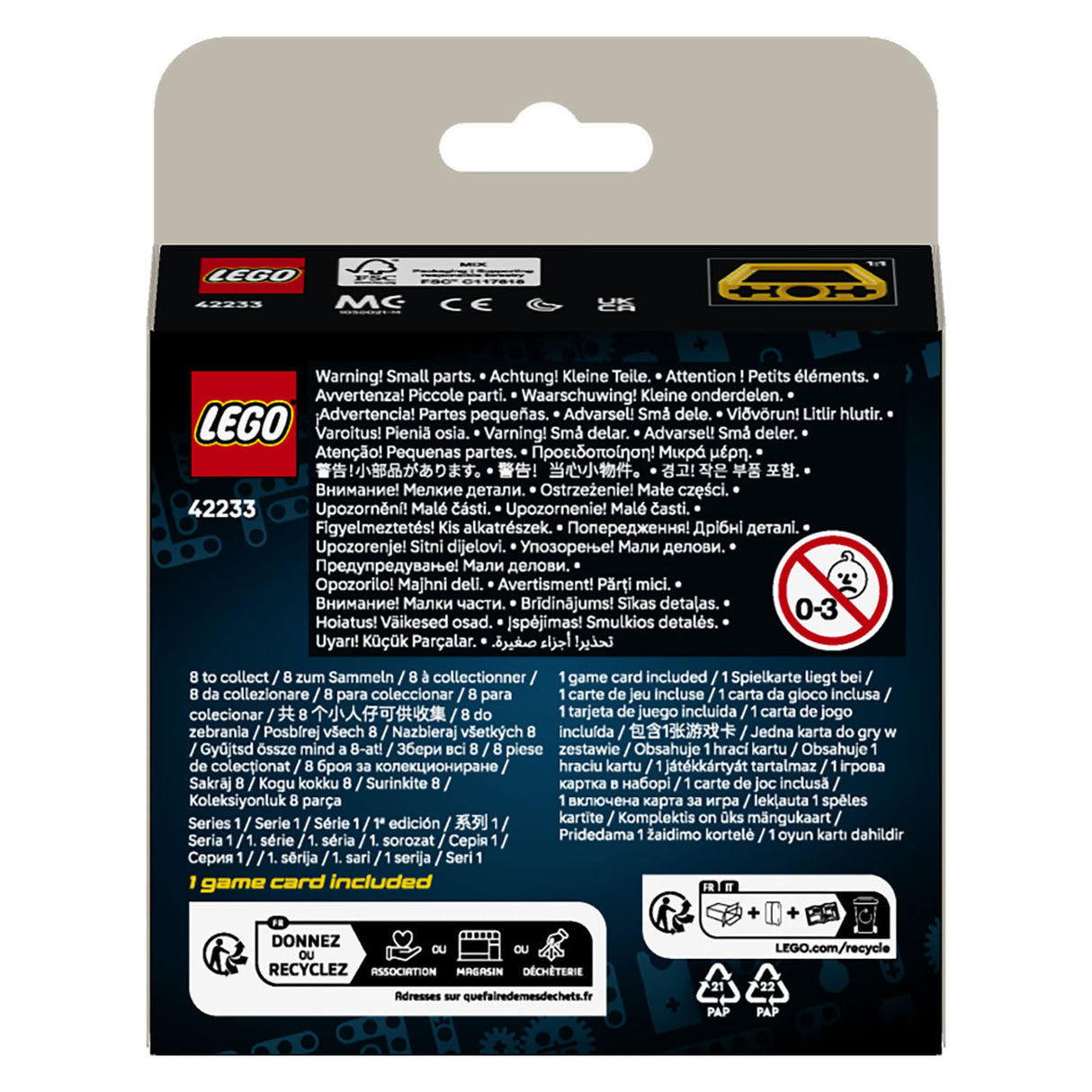Lego technic 42233 machtige machines