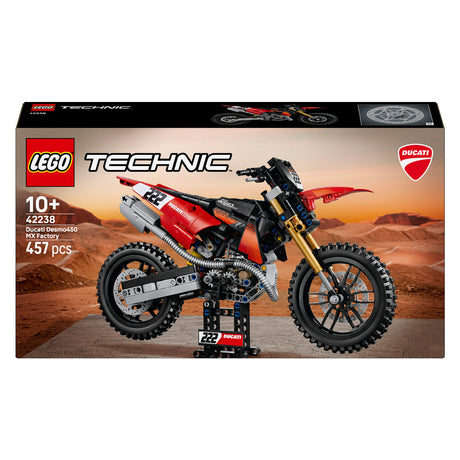 Lego technic ducati desmo450 mx factory motor