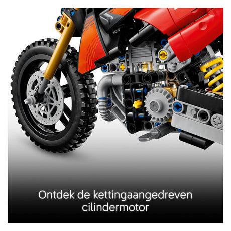 Lego technic ducati desmo450 mx factory motor