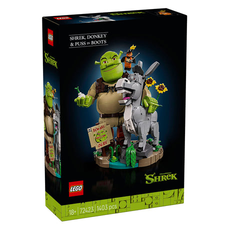 Lego shrek 72423 shrek, ezel en de gelaarsde kat