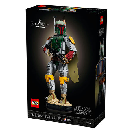 Lego star wars boba fett bouwpakket voor volwassenen en decoratie 75455