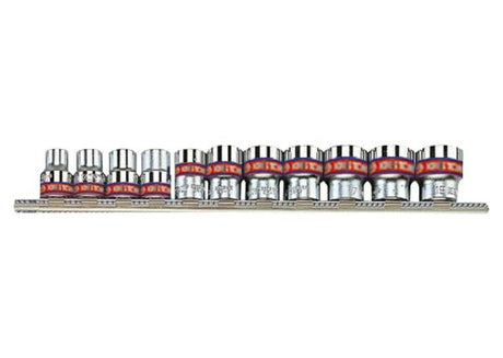 King tony socket set 1 4 11cz. kort 12k. 5 32 -1 2 rail
