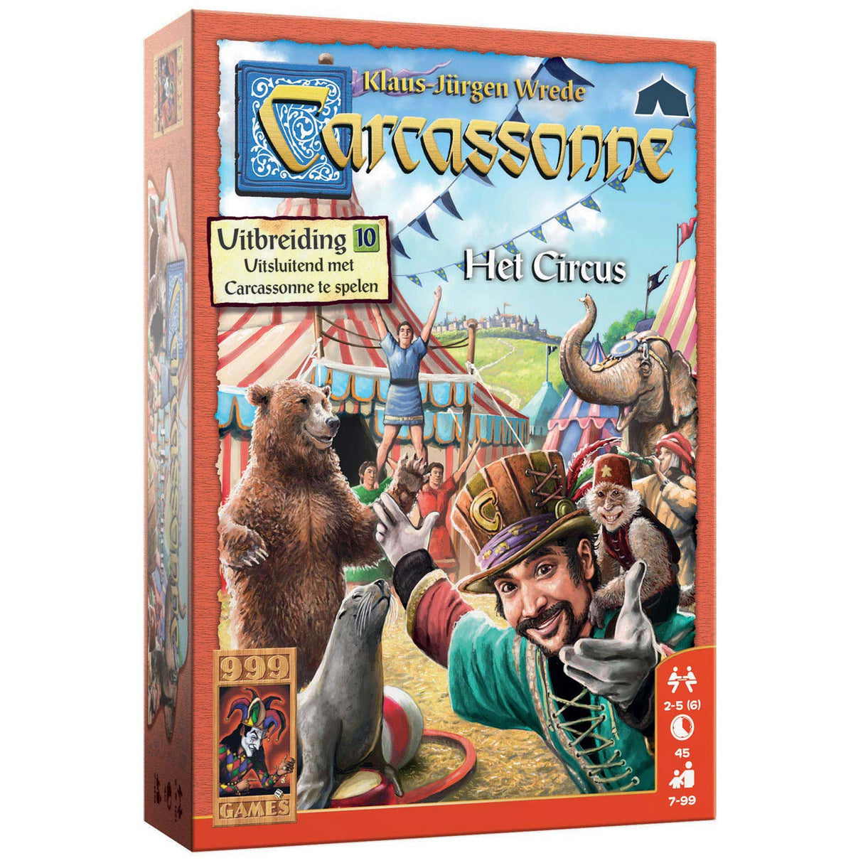 999games Carcassonne the circus board game