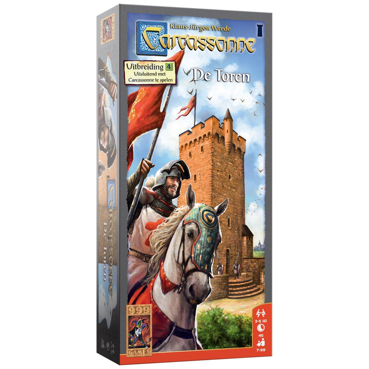 999games Carcassonne de Toren Boordspel