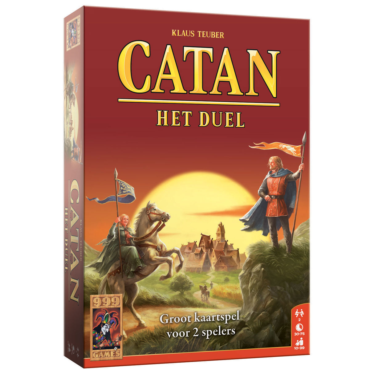 999 Games Catan Het Duel Card Game