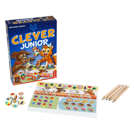 999Games Dobbelspel Clever Junior 11-częściowy (NL)