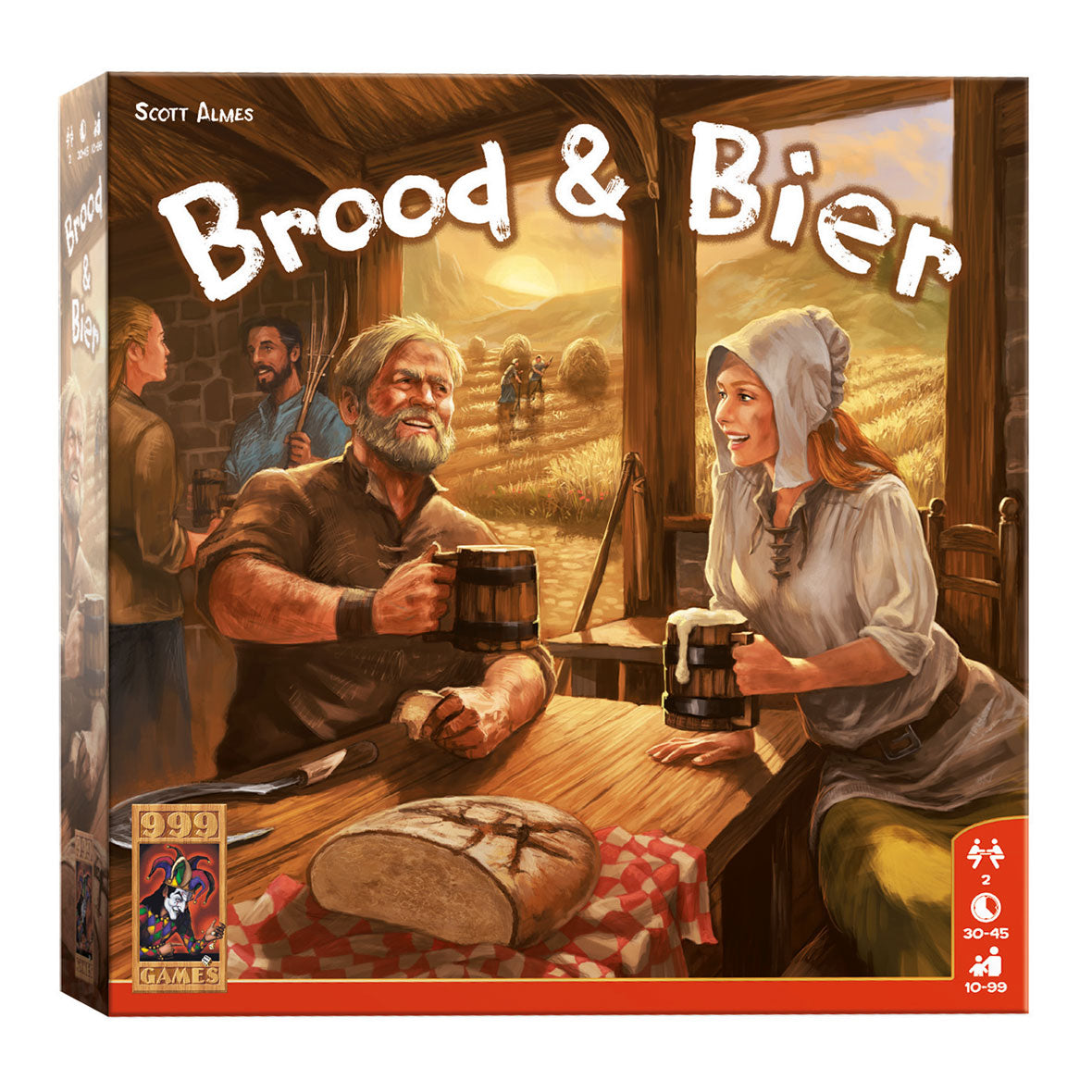 Juego de mesa de cerveza de pan 999Games Bread