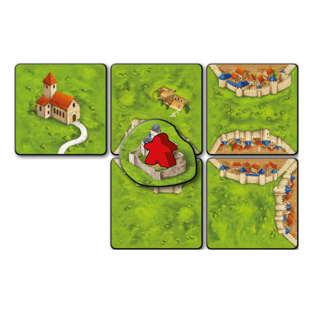 999 GAMES CARCASSONNE: Bridges, forteresses et bazars Extension du jeu de société