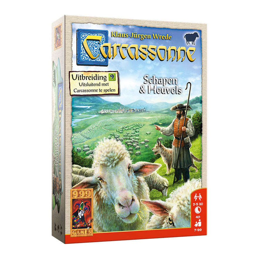 999 GAMES CARCASSONNE: Sheep Hills Expansion Board Game