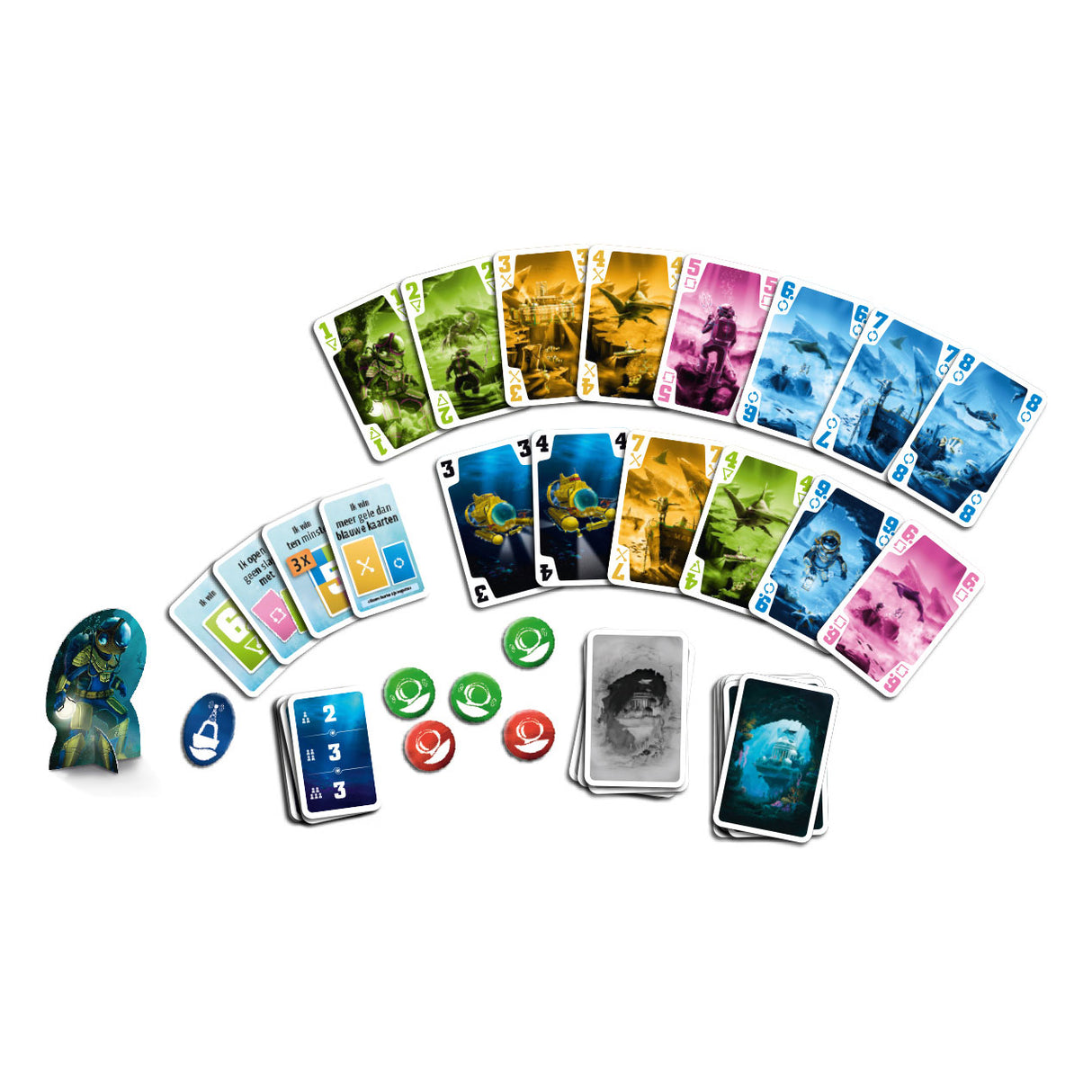 999Games de Crew Mission Diepzee Juego de cartas