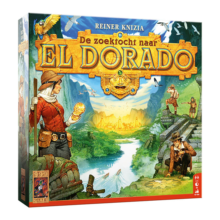 999 Games la búsqueda de El Dorado Bordspel