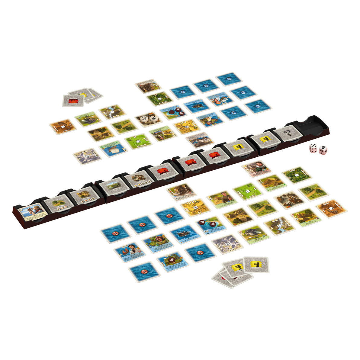 999 Games Catan: le jeu de société du Duel Donker Golden Times