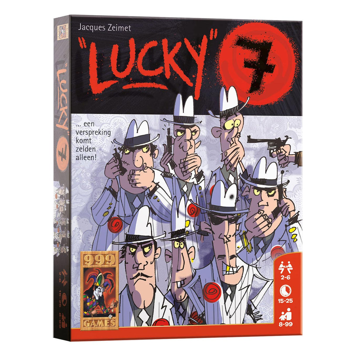 999Games Lucky 7 Card Game