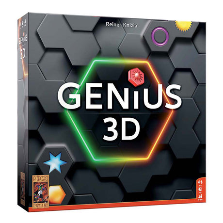 999games 999 games genius 3d bordspel (nederlands, 1 - 4 spelers, 45 minuten, vanaf 8 jaar)