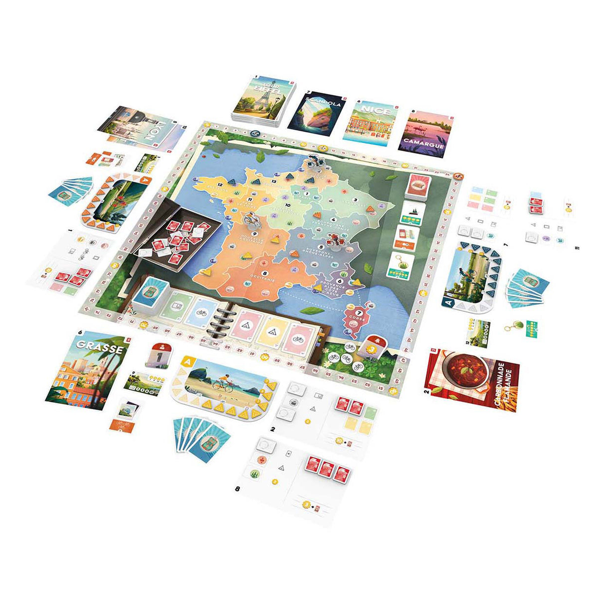 999games 999 games postcards bordspel (nederlands, 1 - 4 spelers, 45 minuten, vanaf 10 jaar)